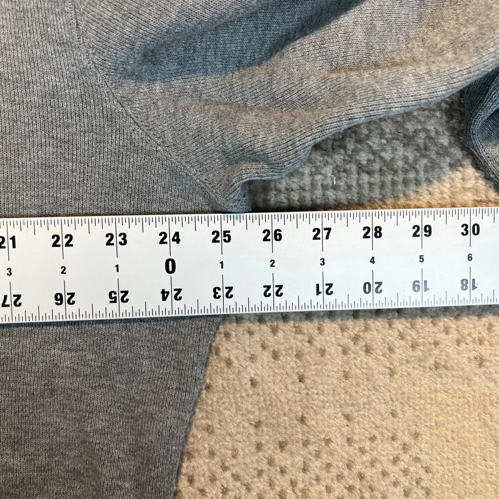 Vintage Polo Ralph‎ Lauren Mens Full Zip Hoodie Gray Pony Size Large
